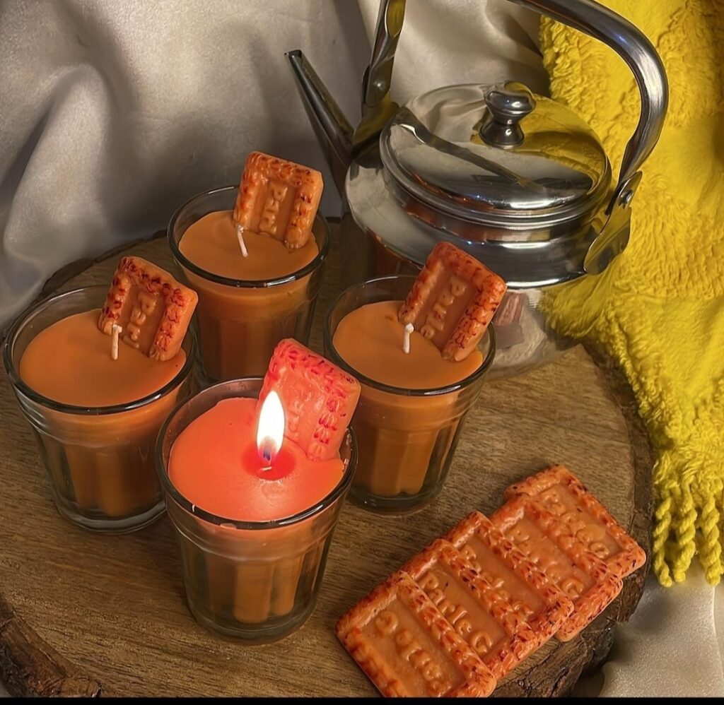 Chai Biscuit Candle
